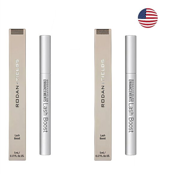 Rodan + Fields Lash BOOST Eyelash Serum Eyelash growth liquid Sealed 5ml-2PACK - Picture 1 of 8